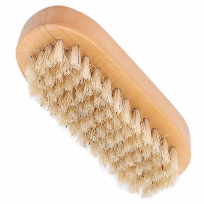 Nagelbürste Herren Damen Holz Fingernagel Staub Schmutzentfernung Maniküre Pediküre Reinigung Peelingbürste