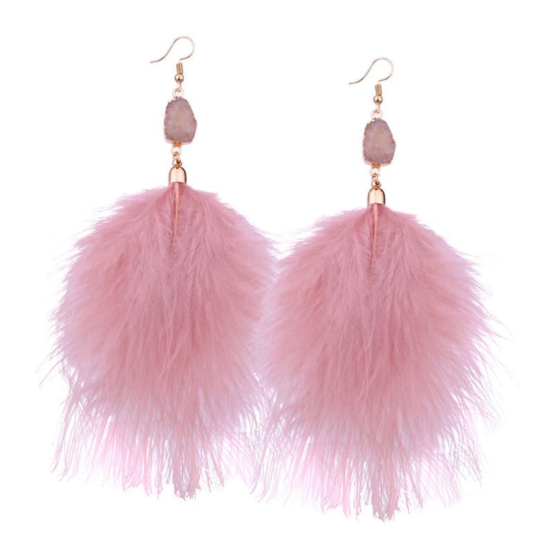 

Women s Lightweight Feather Dangle Earrings Jewelry Party Decoration Gifts Earrings for Women Boho Feather Earrings
