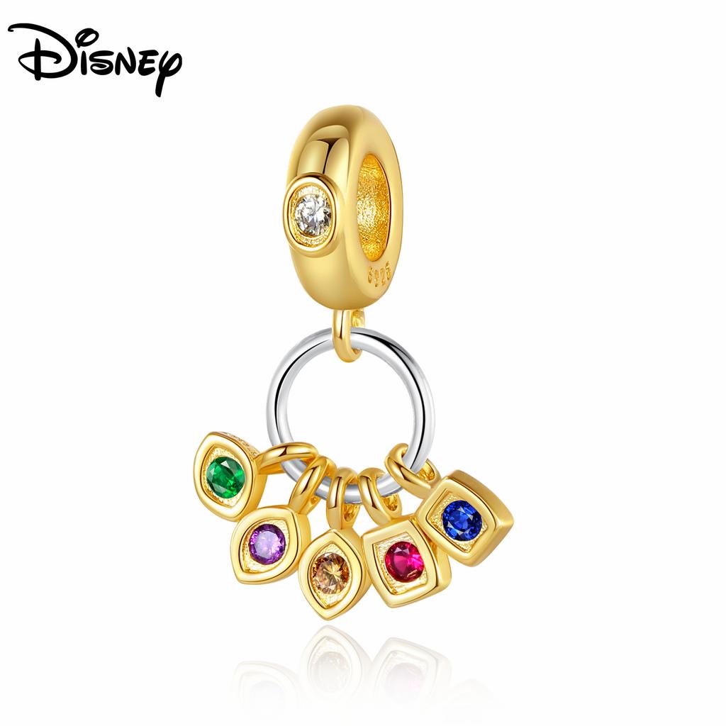 Disney 925 Silver Red Spider Ratatouille Charms Bead Earrings Bracelet Fit Original Bracelets DIY Birthday Jewelry Gift