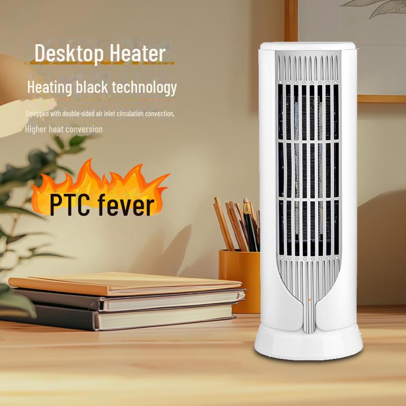 "New Electric Desktop Heater - Fast Heating, Temperature Controlled for Convenient Home Use In Winter."
