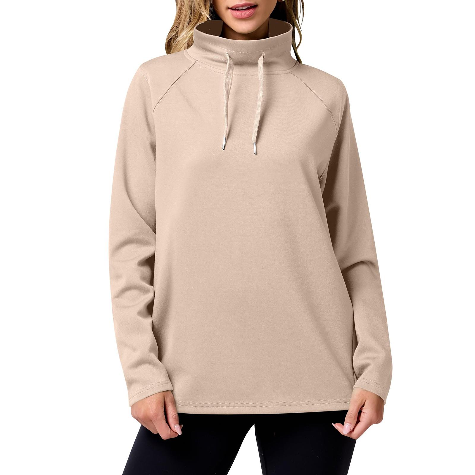 

Женские толстовки большого размера, флисовые толстовки, свитера с длинными рукавами, пуловер, осенняя одежда S красный