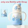 Childrens Insulated Travel Mug With Handle And Straw For School And Outdoor Use