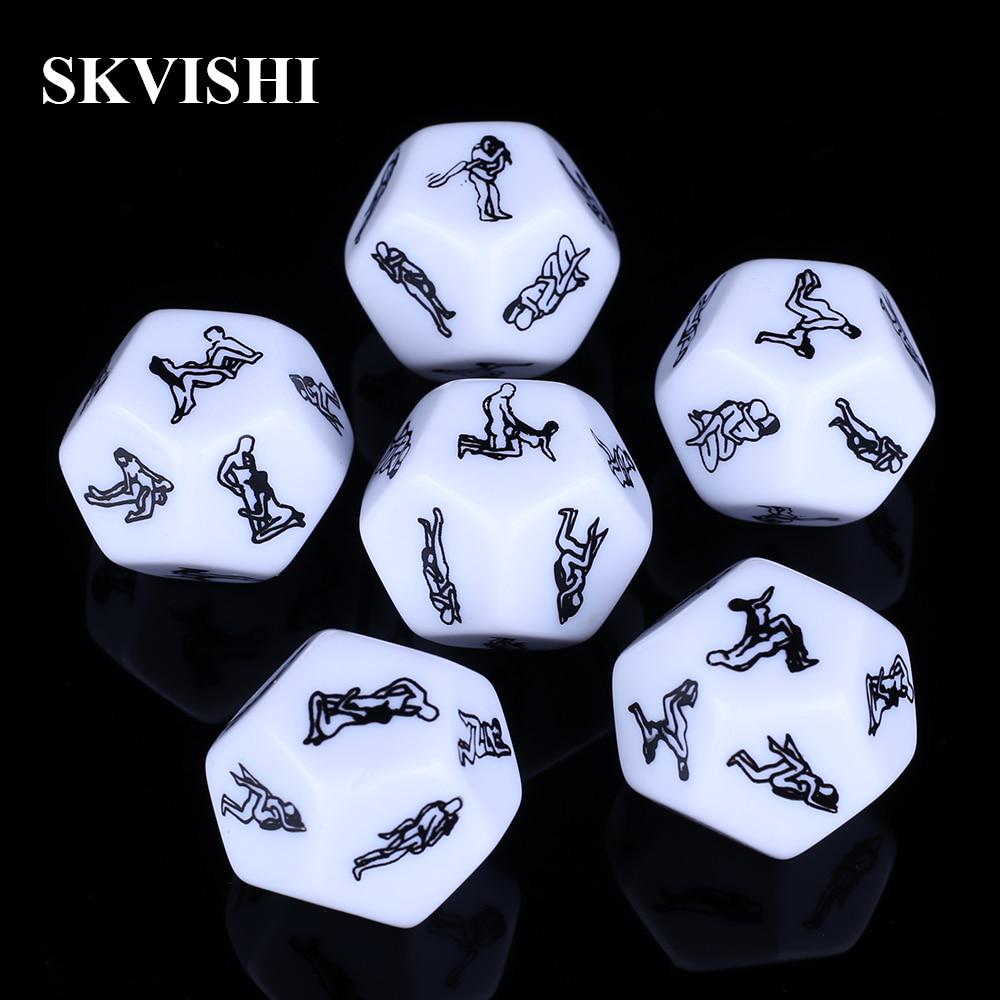 Surprise Dice Novelty Tricks Game Sex Toy For Bachelor Adult Couple Novelty Gift Fun Toys 26Z