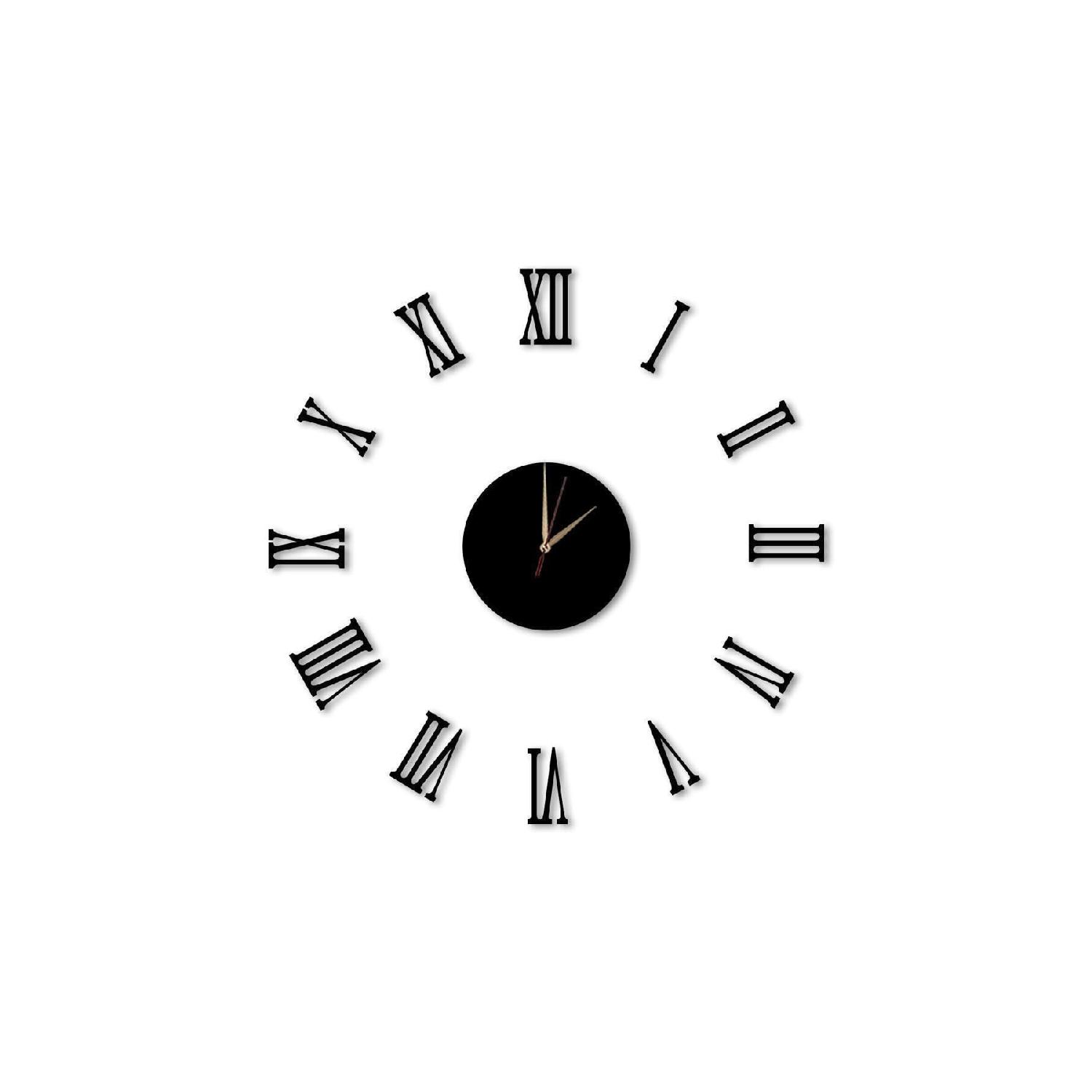 

Dekolia Belly Настенные часы Большие деревянные римские цифры Art1130 чёрный