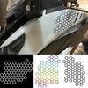 Motorcycle Sticker Honeycomb Helmet Decals Stickers Car Refit Creative Body Decoration Decals Waterproof Bumper Sticker