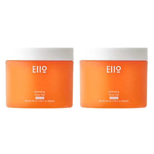 EIIO BHA 0,5% Jednoetapowy płatek tonizujący, BHA 2% Złuszczający płatek tonizujący (Każdy 120 ml / 4,05 fl.oz., 60 wacików) (7 opcji)