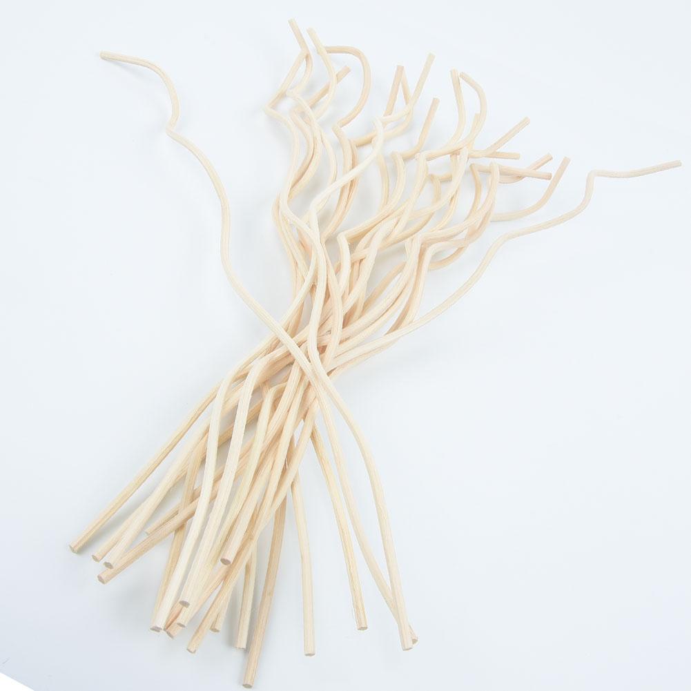 20x Long Wavy Rattan Reed-Fragrance Diffuser Replacement Refill Sticks-Accessory