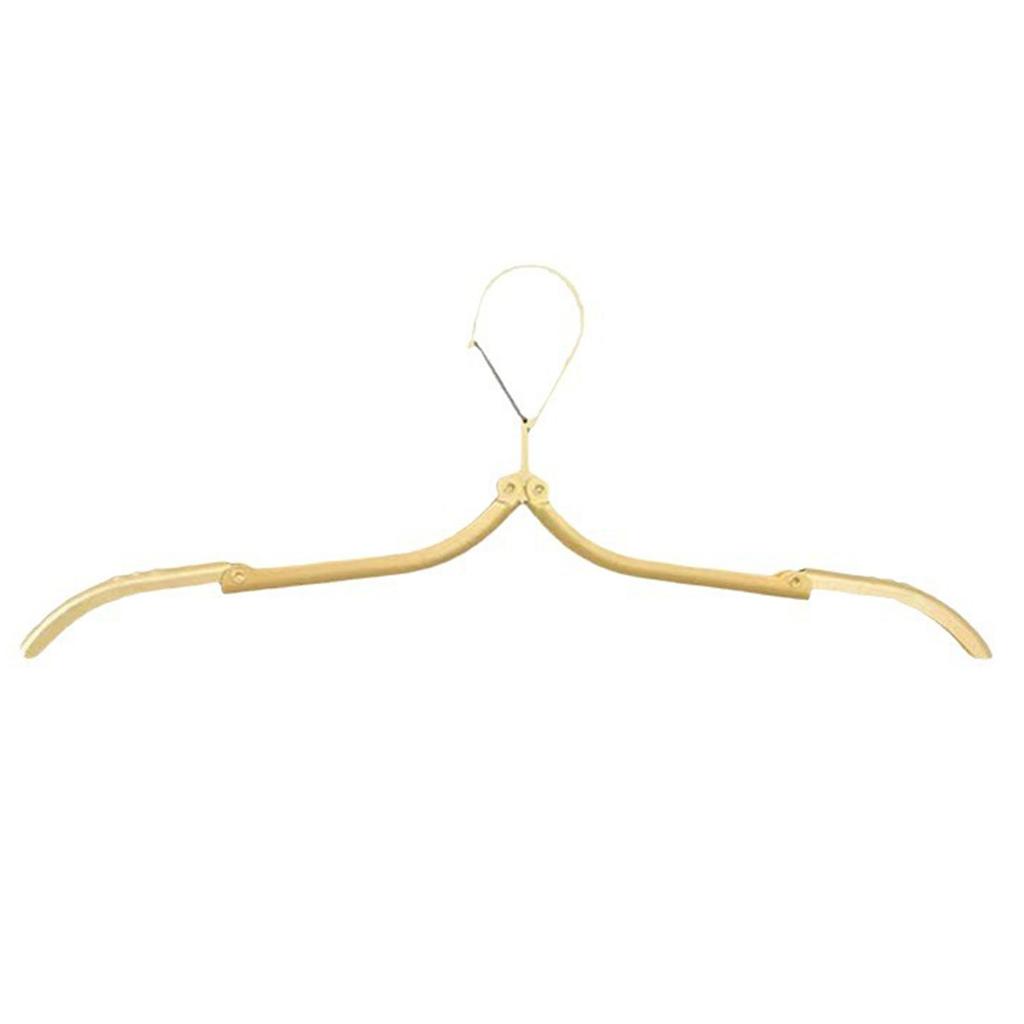 Household Aluminum Alloy Hangers Space Saving Folding Laundry Hanger for Hanging Shirts T-Shirts Blouses
