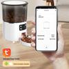 4L Automatischer Katzenfutterautomat mit HD-Kamera, Nachtsicht, TUYA App, WiFi, Zwei-Wege-Audio