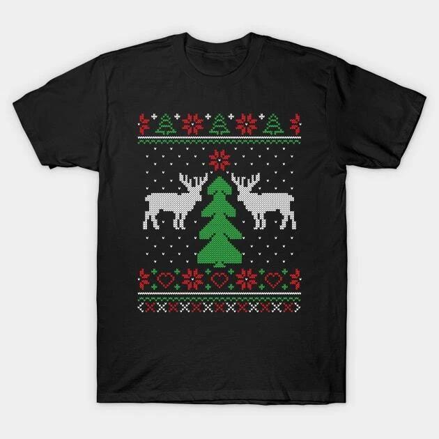 Ugly Christmas Sweater Made in Australia T-Shirt XL