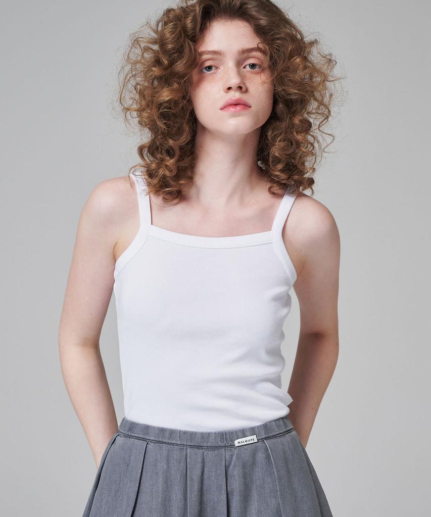 MALOUPE 5209 Sleeveless T-Shirt (White)