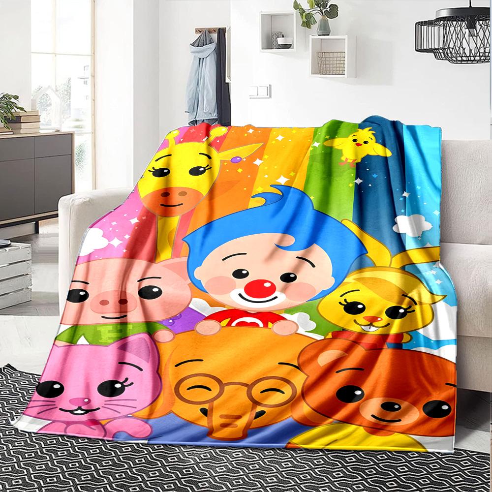 1pc Flim Flim1 Blanket, Gift, for Men and Women, Soft Blanket, Good for Sofa Bed Couch Travel, Lightweight Flannel Blanket