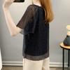 Summer Temperament Chiffon Loose and Slimming Casual Women's Clothing Hong Kong Style Shirt Top
