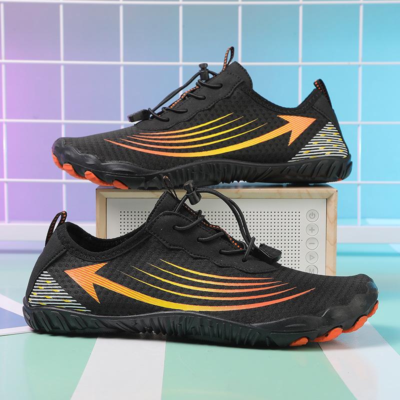 Outdoor five-finger creek shoes non-slip men's and women's swimming shoes wading couple beach shoes sports quick-drying fitness breathable