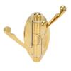 Clothes Hook Wall Mount 180 Degree Foldable Coat Hook Hanger for Home Bathroom Bedroom(ChromePlate )