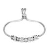 6MM Full Diamond Adjustable Titanium Steel Bracelet - Trendy and Versatile Unisex Fashion