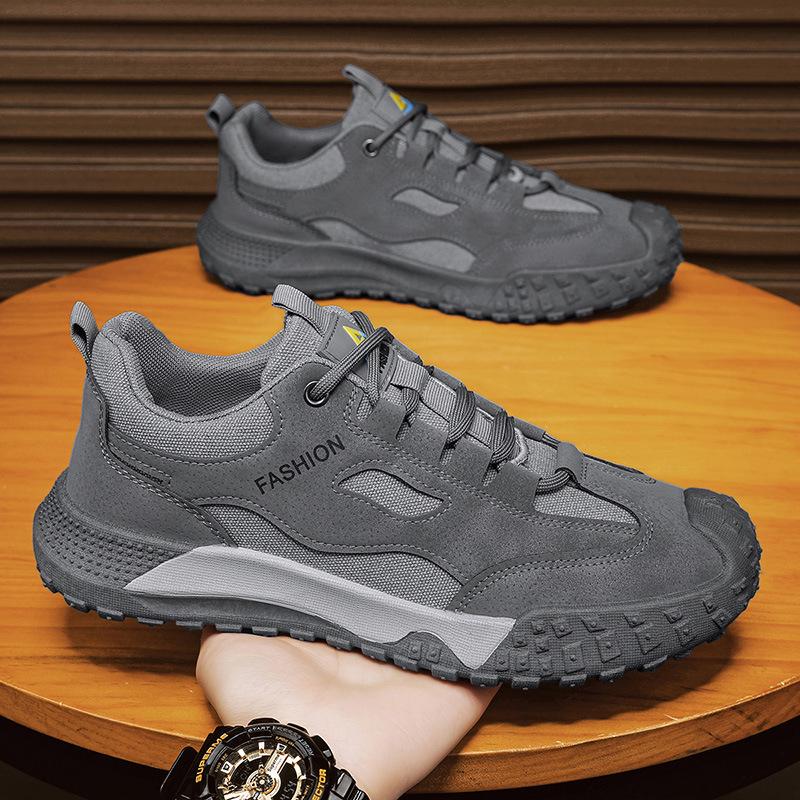 2025 Men's Spring Lightweight Non-Slip Work Shoes - Wear-Resistant Soft Sole