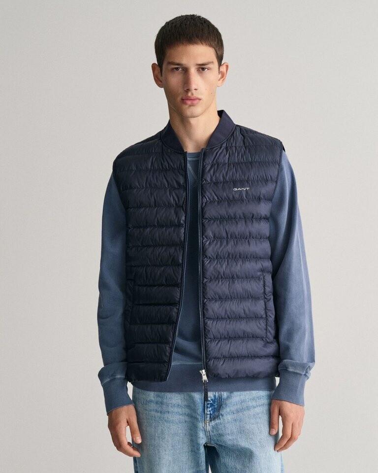 Winter Jacket GANT Lightweight Quilted Bomber-style Vest In Blue (7006301)