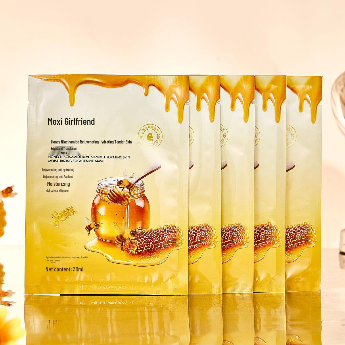 Mo Xi Gu Mi Honey Niacinamide Hydrating & Brightening Rejuvenating Mask