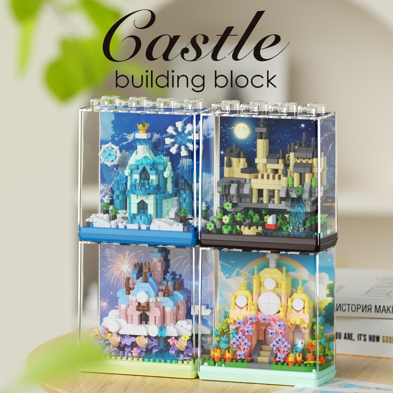 

Compatible Princess Castle Building Blocks - Large Assembly Toys for Girls