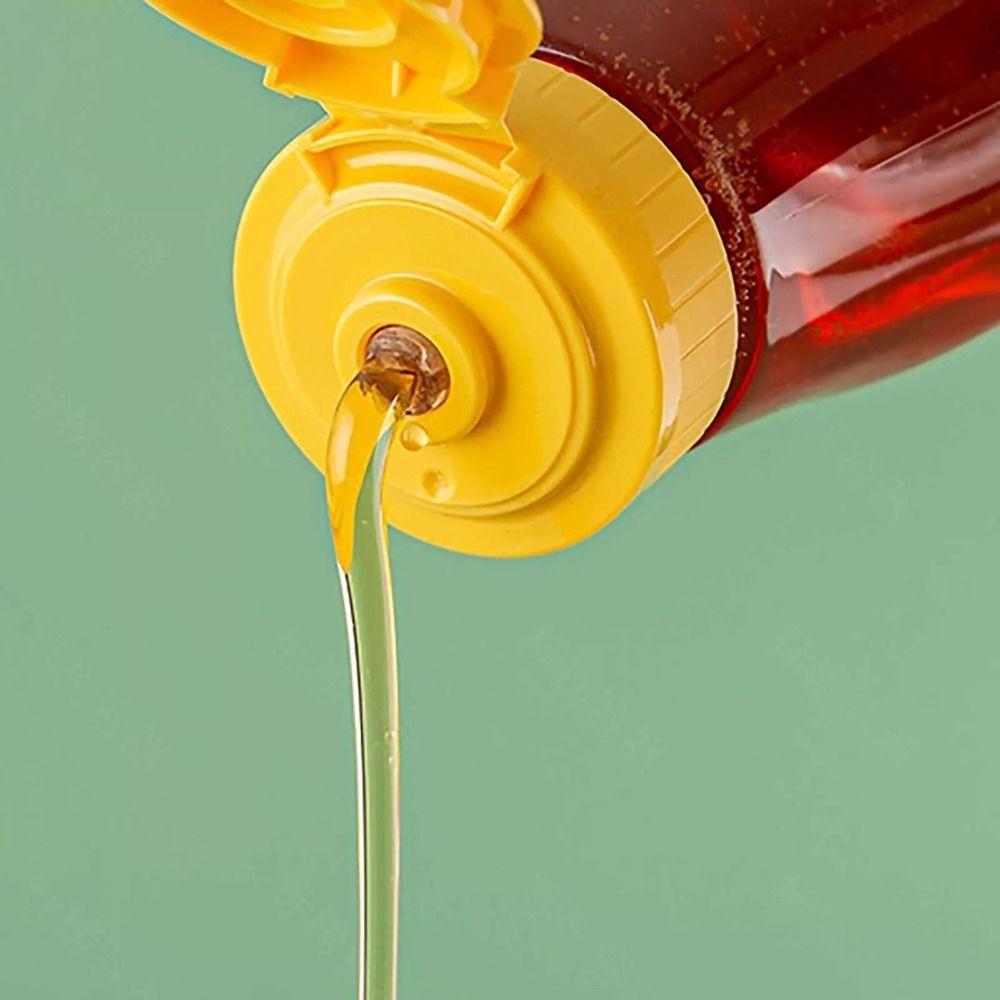 Transparent Honey Bottle PP Honey Jar Portable Syrup Jar