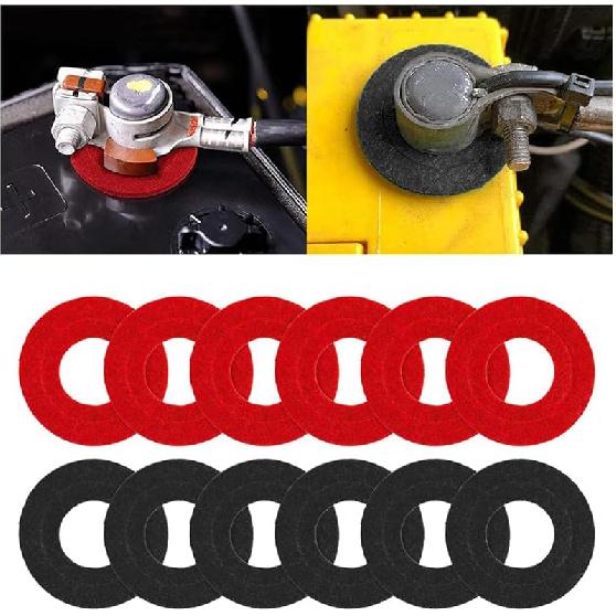 Battery Terminal Connector, Top Post Positive Battery Terminal, Replaces Part Number 91980-3X010, Compatible With G80 G90 2015- EV Rio 2015- And