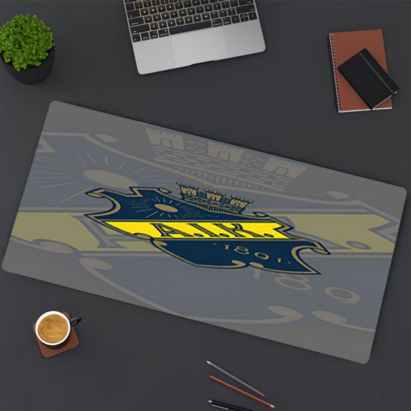 AIK Fotboll Print Mouse Pad, for Keyboard Pad Laptop PC Mat for Office Home Use, Desk Decor, Perfect Birthday Gift for Gamers