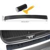 Carbon Fiber Car Door Sill Sticker Trunk Pedal Multifunction Wear Resistant Rear Bump