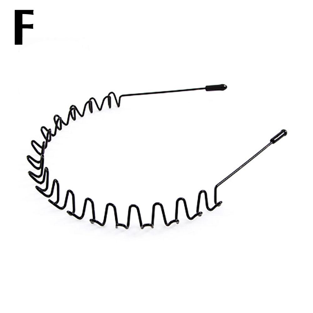 Fashion Wave Hairband for Men Women Korean Hair Hoops Unisex Wavy Hair Head Hoop Band Invisible Hair Clip Hair Accessories 1PCS