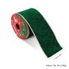 3yard/roll Craft Bow Material 8.9cm Width Gift Webbing DIY Christmas Ribbon  Xmas Tree Wreath