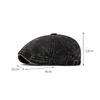 Denim Beret Men's Retro Forward Cap British Newsboy Hat
