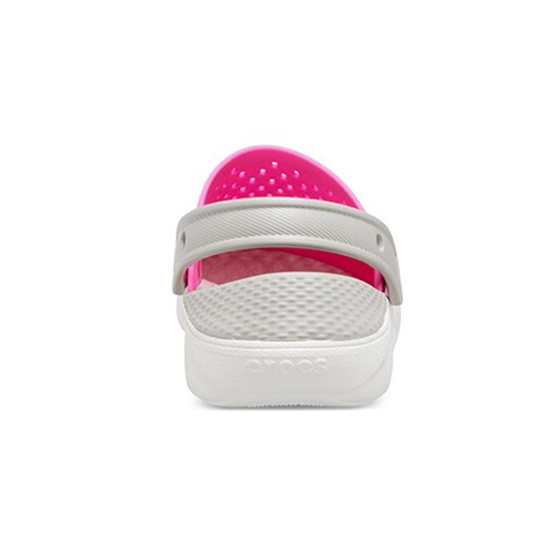 Crocs LiteRide Soft and Abrasion Resistant Sports Sandals Electric Powder Kids