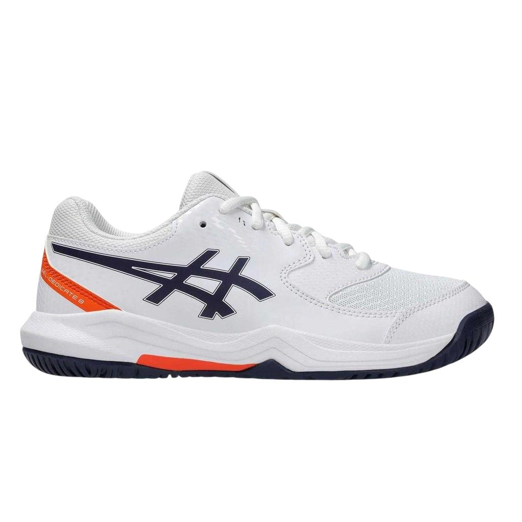 Asics Childrens/Kids Gel Dedicate 8 Side Stripe Tennis Shoes