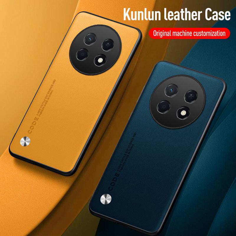 EUCAGR PU Leather Case For Huawei Enjoy 90 Pro Max Back Cover Silicone Shockproof Full Protection Phone Case For Enjoy 90 Plus