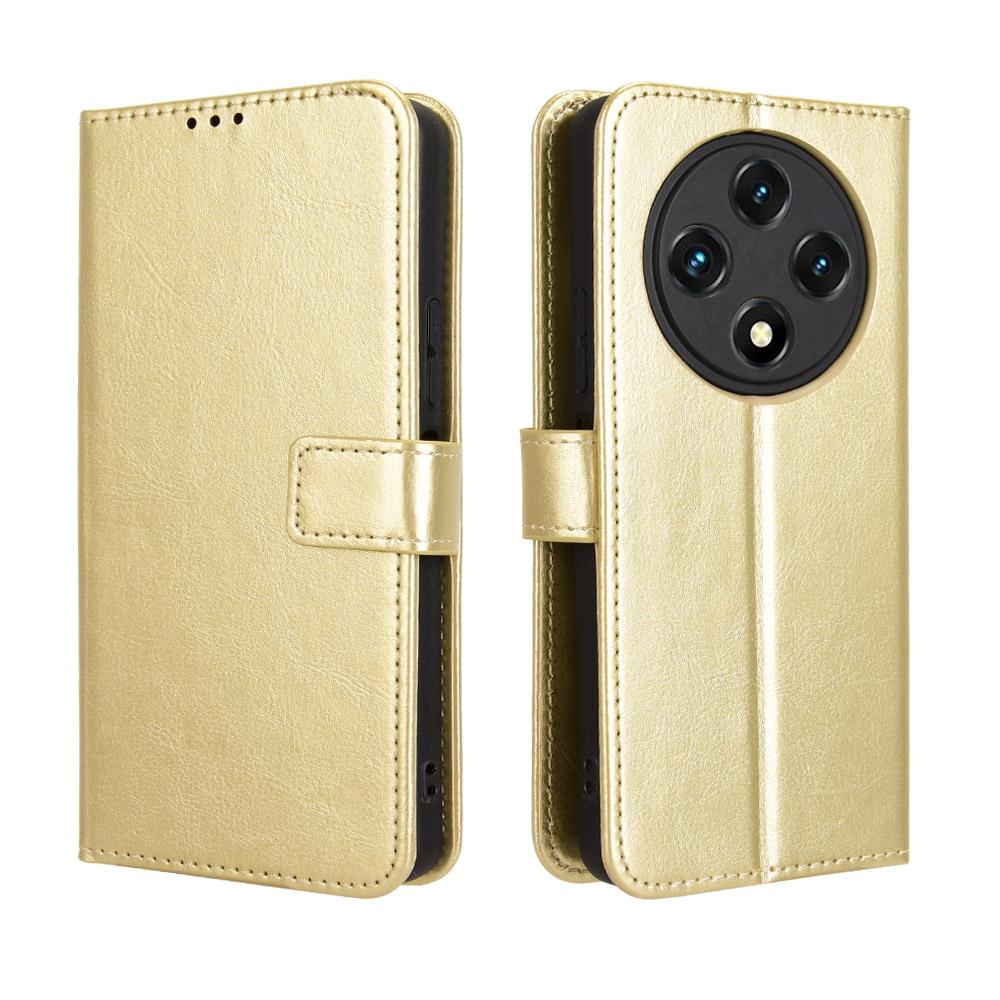 

Чехол-книжка для Umidigi G100 / Umidig G100A из искусственной кожи, защита всего тела, прочный ретро-чехол для телефона for Umidigi G100 / G100A золотой