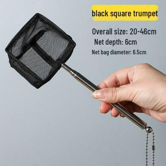 

Telescopic Stainless Steel Fish and Shrimp Scoop Net for Aquariums No Specifications