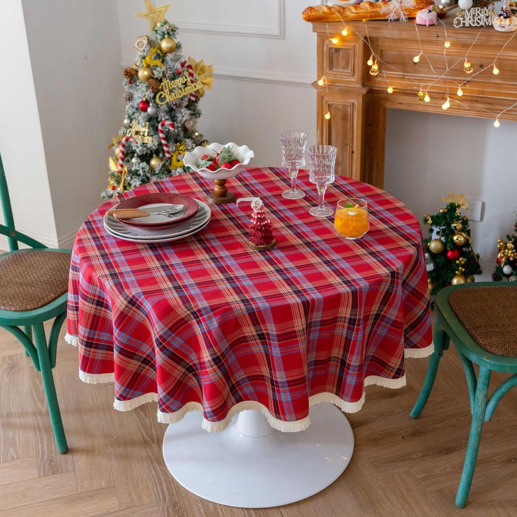 Tablecloth 1PCS Christmas Day Decoration Table Party Towel 100x160cm