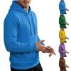 Men's Pullover Hoodie with Pocket Color Casual Outdoor Sportswear