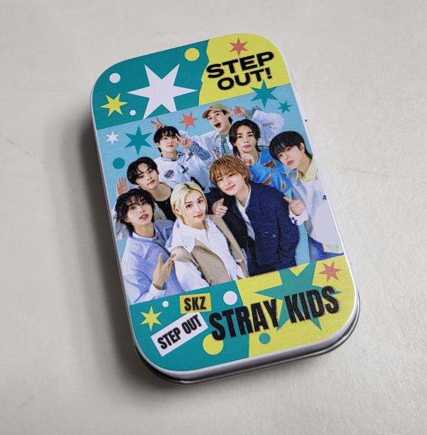 Stray Kids Tin Case Photo Card Package Set K-pop Fan Goods