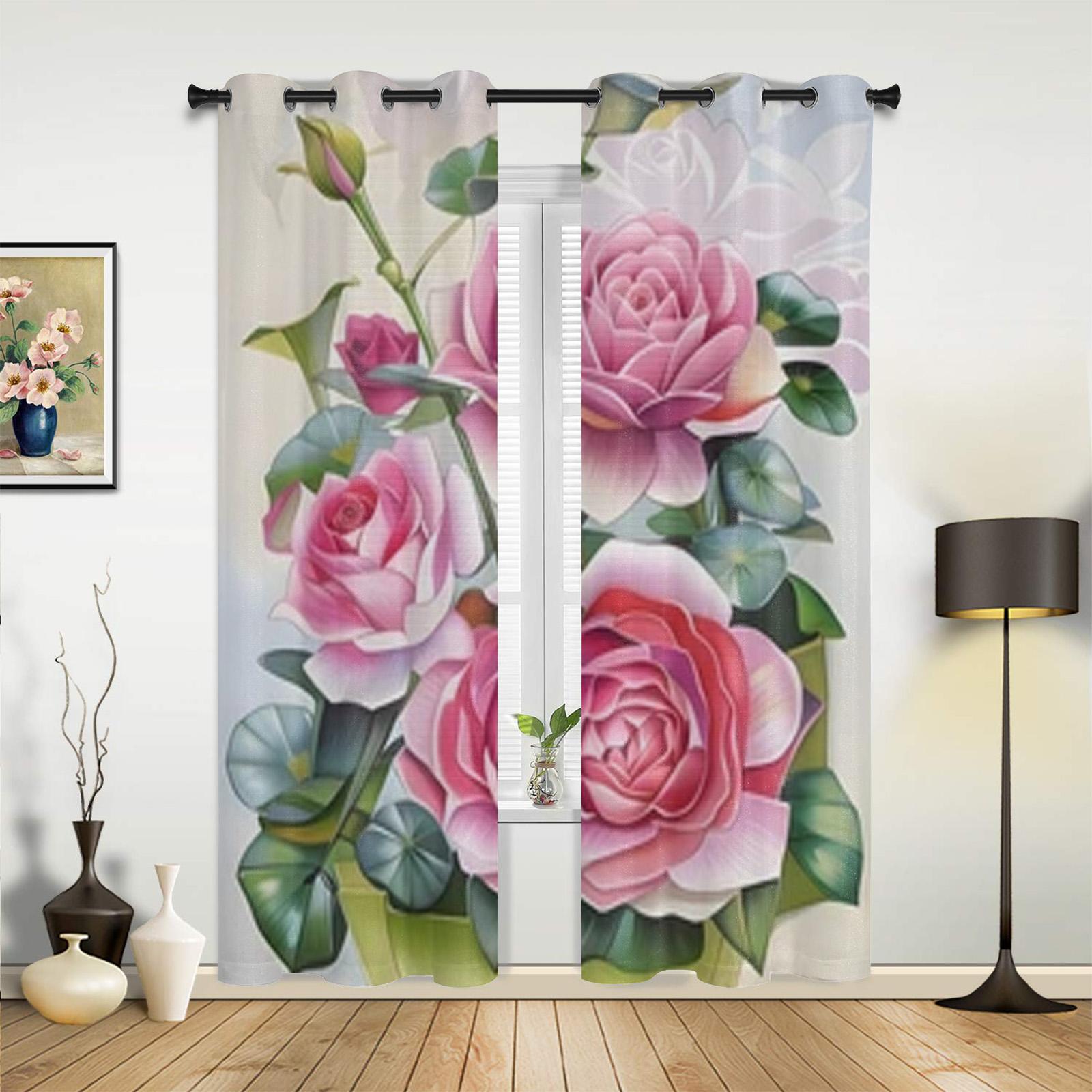 Красивые розовые розы и зеленые листья — фото 3