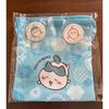 Chikawa Kurazushi Collaboration Pouch Badge Set Hachiware
