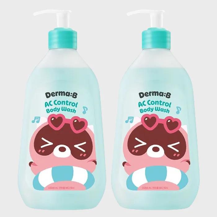 [Limited Edition][Doguricollabo]Derma B AC Control Body Wash 420ml 1+1
