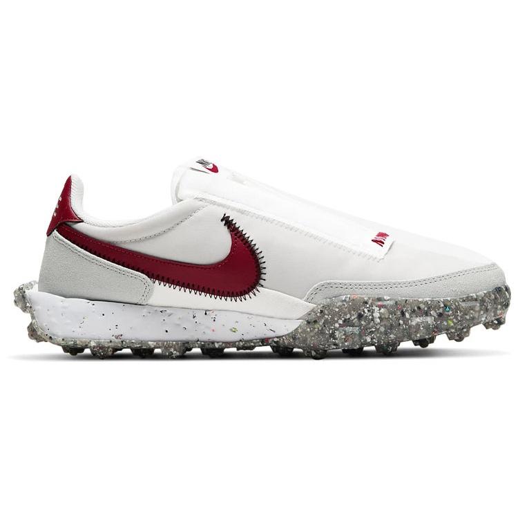 (WMNS) Nike Waffle Racer Crater 'Summit White Team Red' Women's CT1983-103