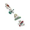 Accordion Women Suit Lapel Pins Violin Animal Theme Metal Pin Personalized Cat-shape Brooch  Gift