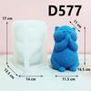 3D Large 2025 Teddy Dog Candle Silicone Mold Cute Cat Hug Resin Mold Cat Dog Gypsum Mould Home Decoration Animal dog molds