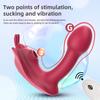 Sucker Vibrator Dildo for Women Vibrating Clitoris Stimulator Remote Control Wearable G Spot Massager Panties Female Sex Toys