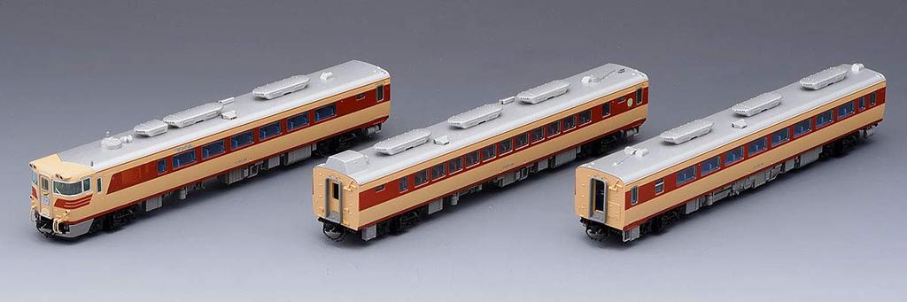 TOMIX N Gauge Kiha Series Kuroshio Express Set B 98313 Diesel Train Model 81/82 Add-on (3 Cars)