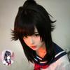 Halloween Party Girl's Navy Blue Sailor Skirt Pantyhose Loli Black Leather Shoes Yandere Simulator Ayano Aishi Cosplay Costume