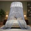 Fine Mesh Hanging Princess Mosquito Net Lace Bed Canopy Romantic Dome Mosquito Net  Girls Room