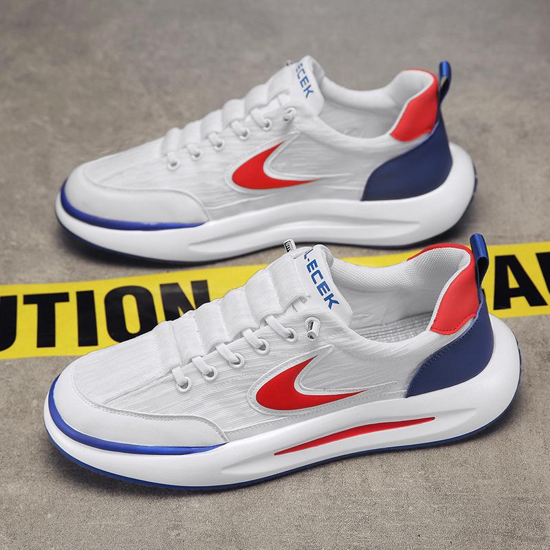 Men's Shoes New Summer Men's Sports and Casual Shoes Breathable Mesh Platform Comfortable Dad Shoes Men's Shoes